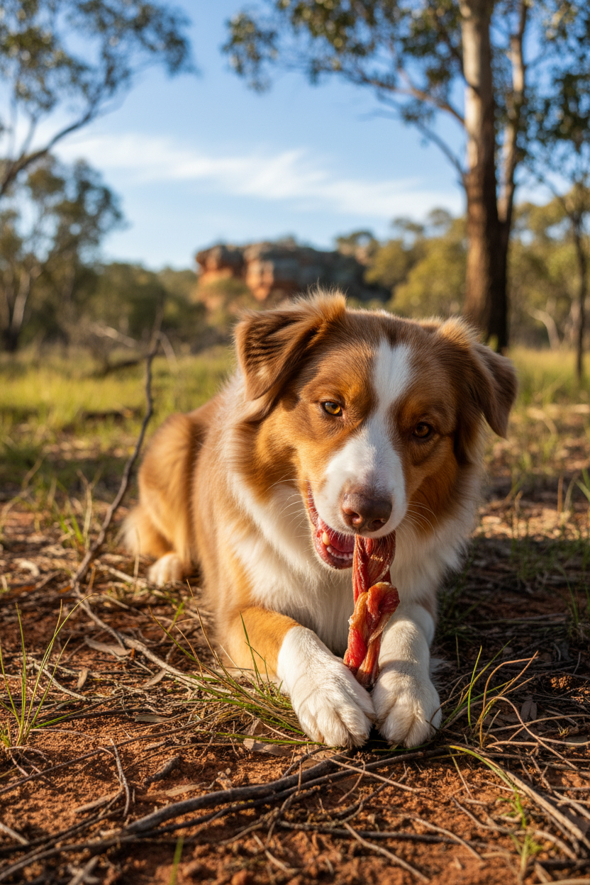 Bully Stick Braided 1kg For S & M 100% Australian Natural Dog Treats