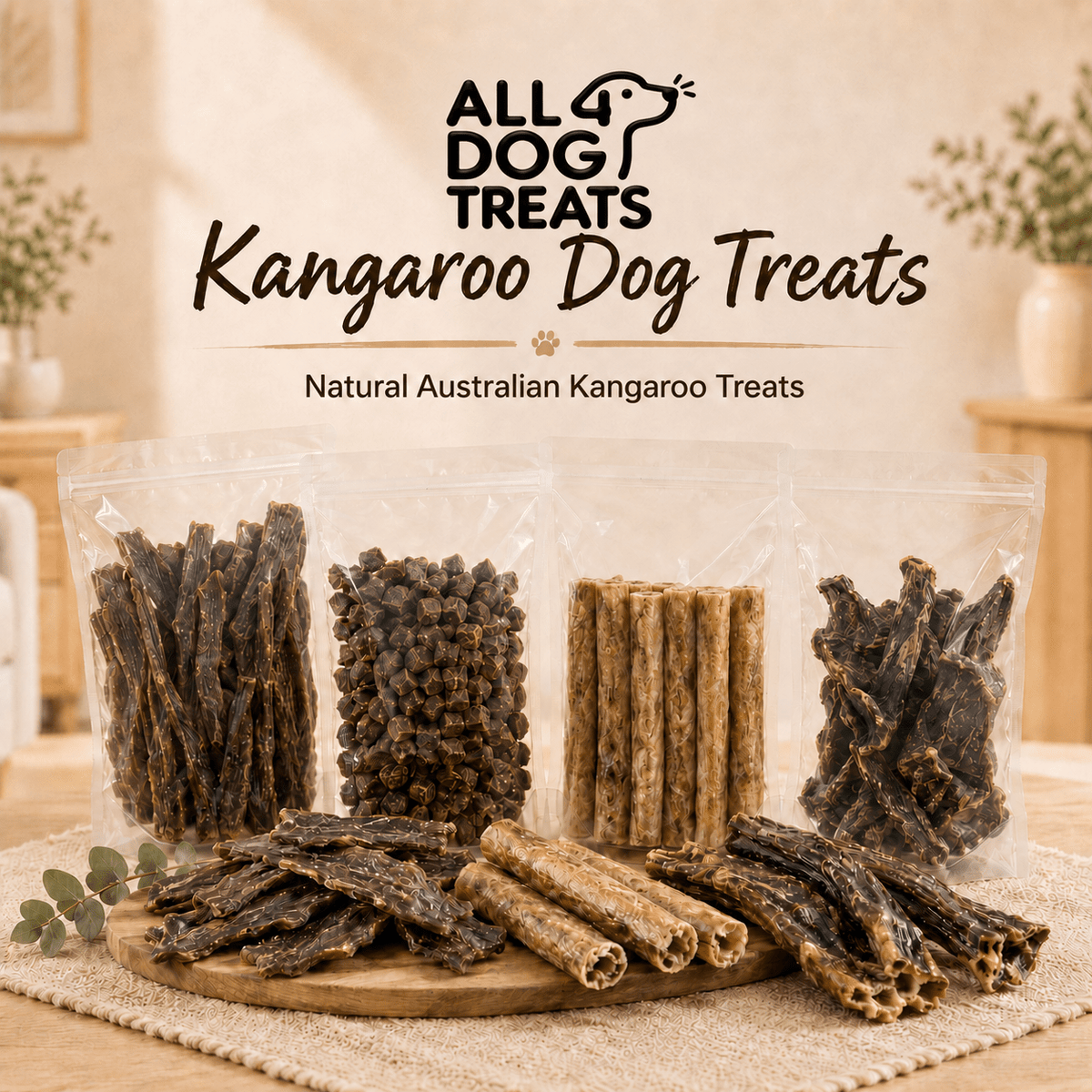Australian Kangaroo Dog Treats | All4DogTreats