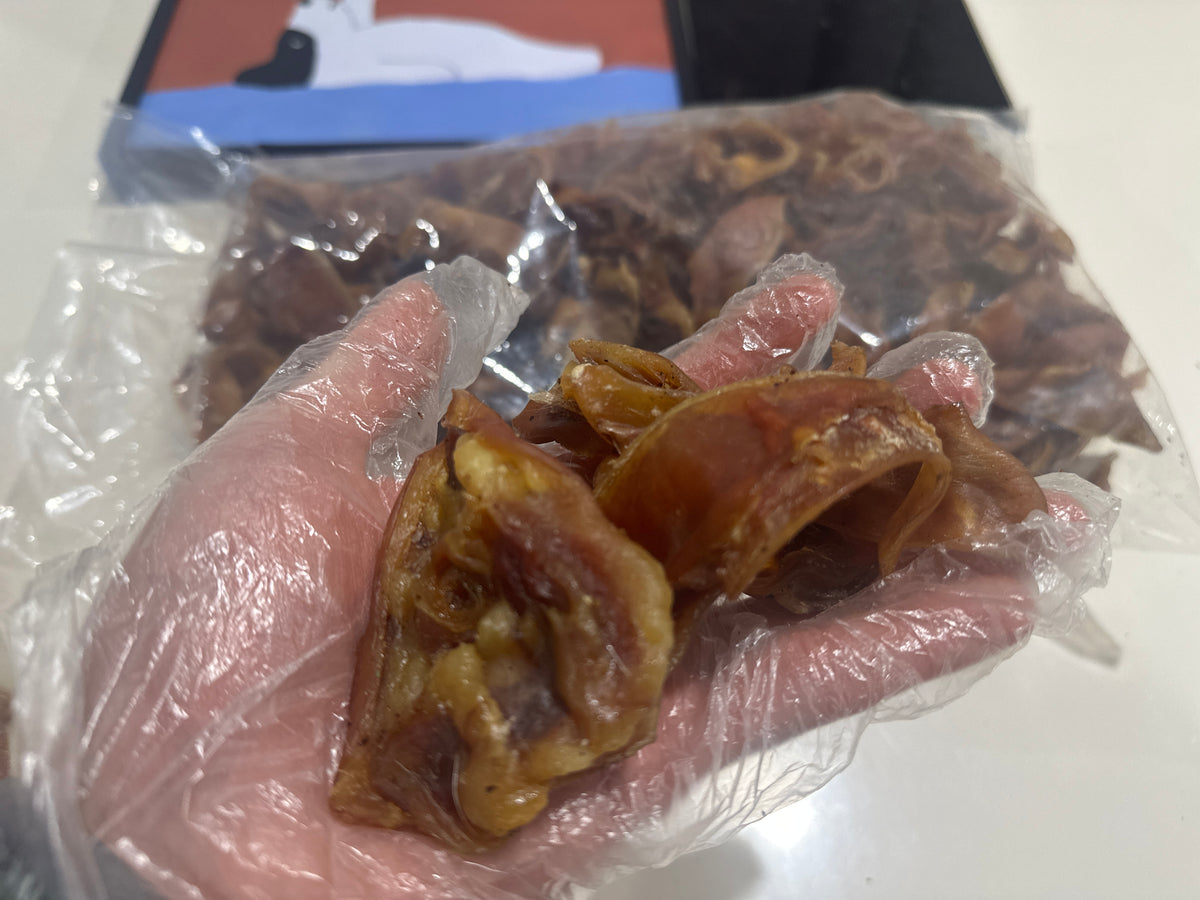 Australian Pig Ear Strips (1kg) – product image 2