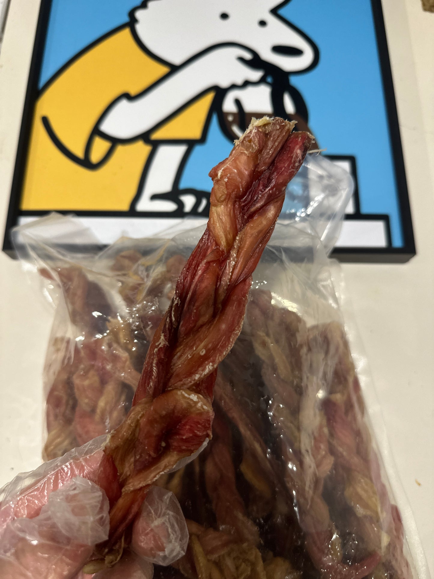 Bully Stick Braided  1kg For S & M 100% Australian Natural Dog Treats