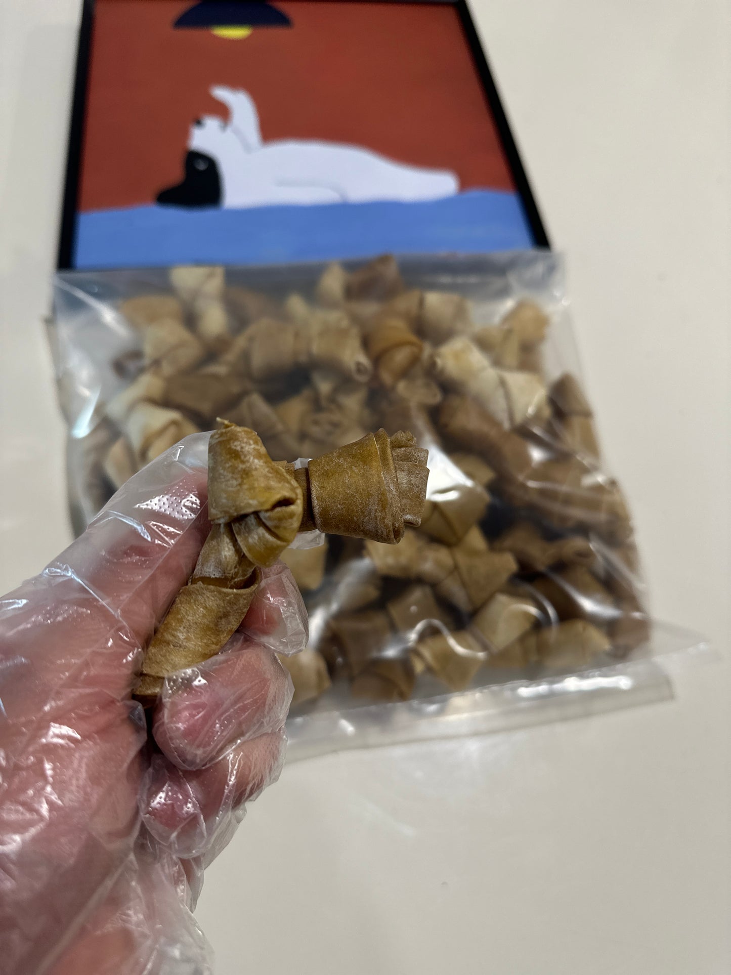 Australian Kangaroo Hide Dog Chews (1kg) – product image 2