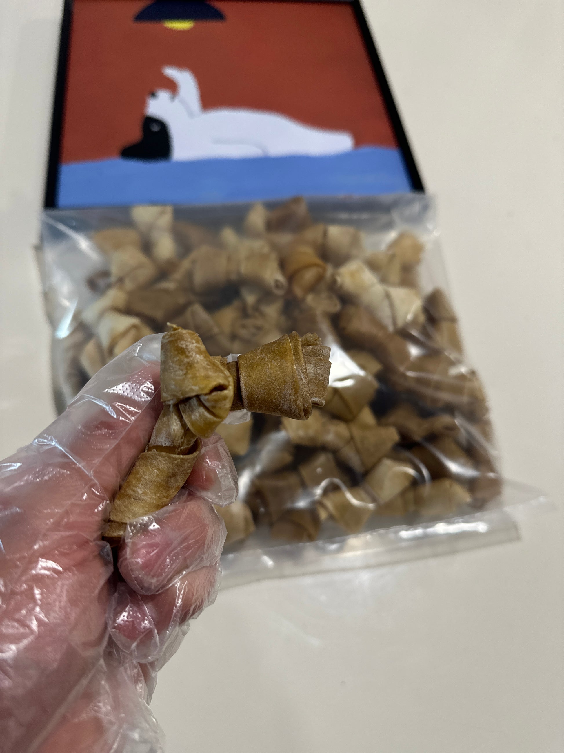 Australian Kangaroo Hide Dog Chews (1kg) – product image 2
