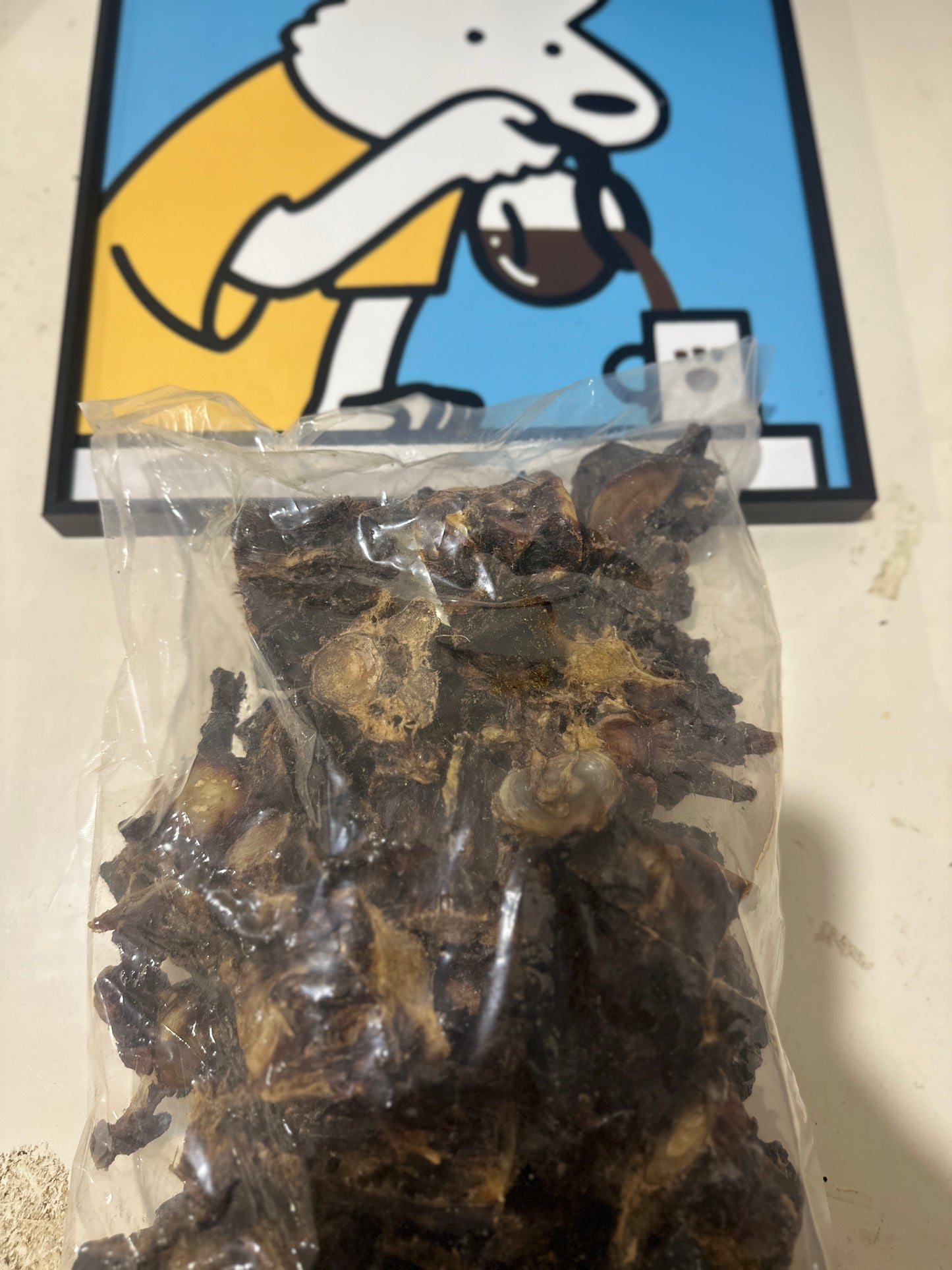 Kangaroo Lumbar Bone Dog Chews 1kg Bulk Pack Australian Dried Treats