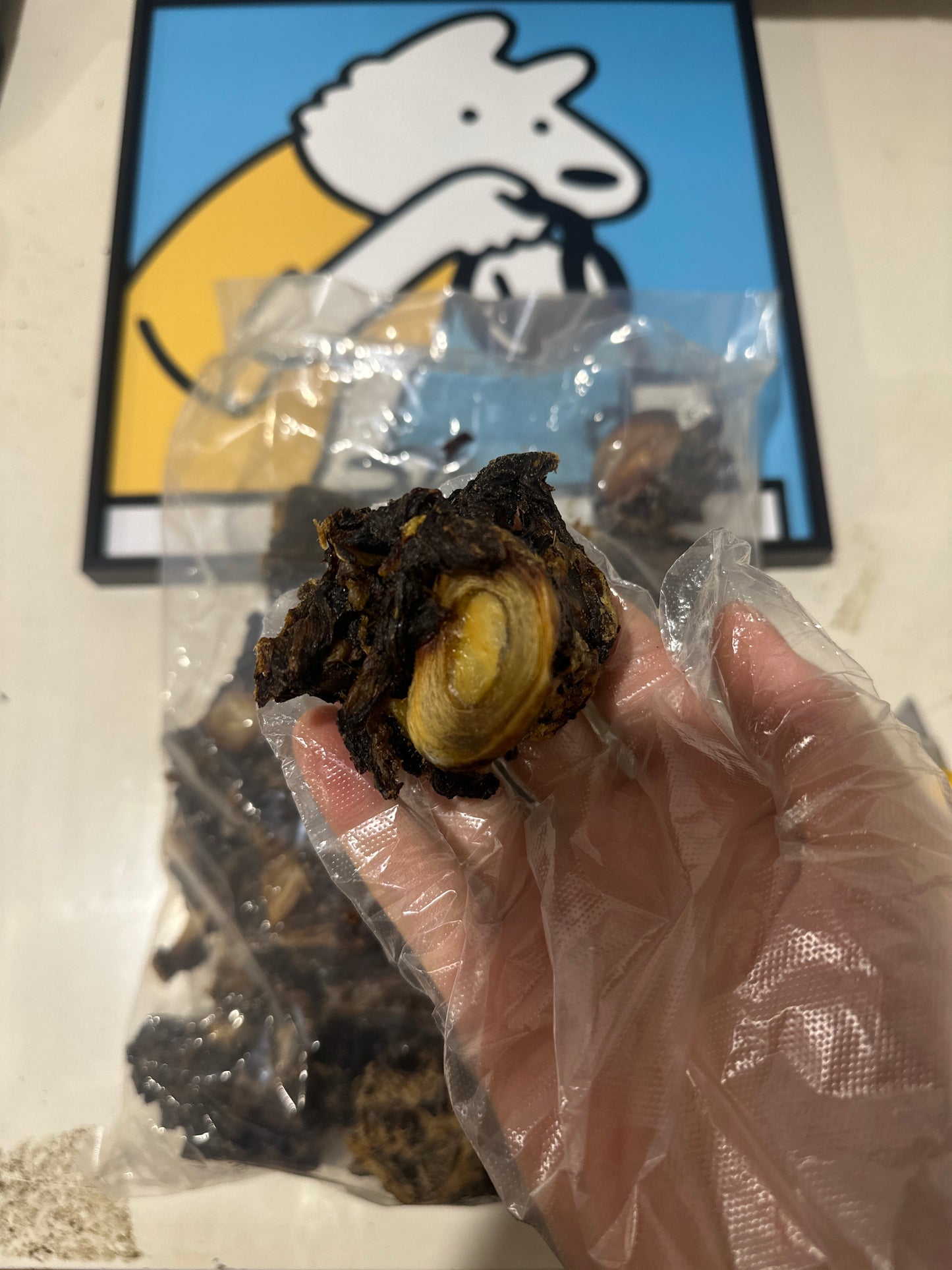 Kangaroo Lumbar Bone Dog Chews 1kg Bulk Pack Australian Dried Treats