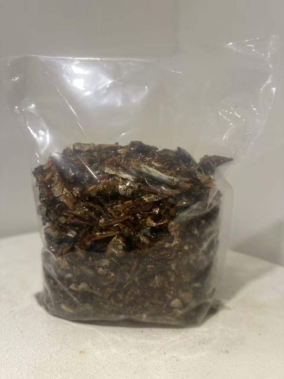 ALL4DOGTREATS Australian Sardine Pieces 1kg in a clear pack