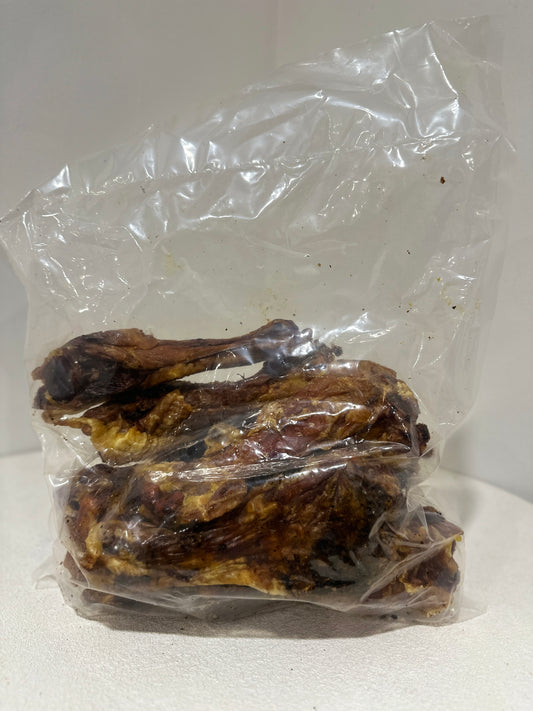 Australian Dried Turkey Leg Dog Chews 1kg Natural Bone-In Treats